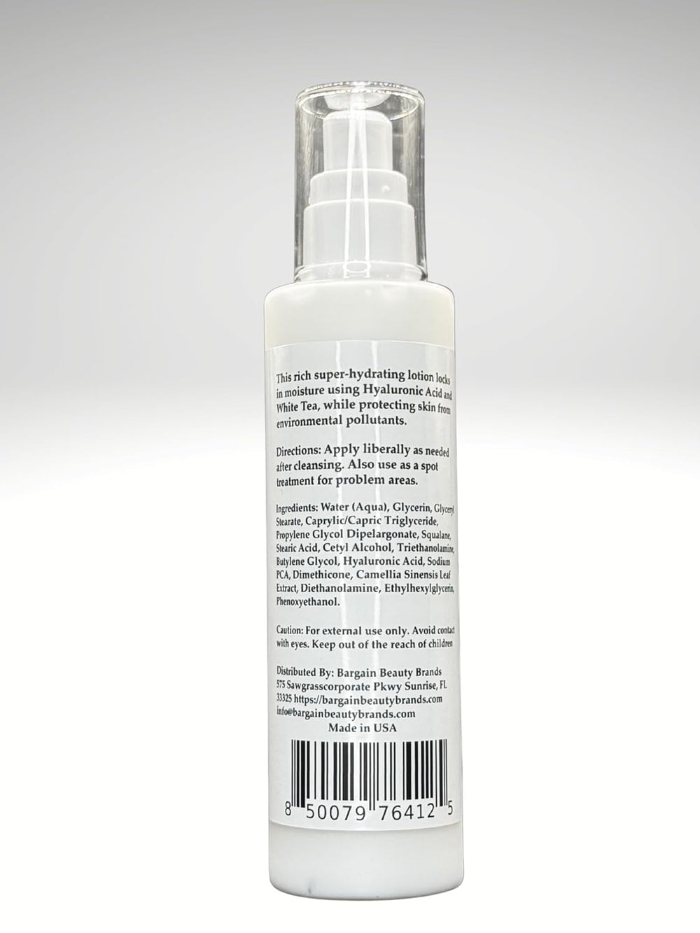 Super Hydrating Moisture Lotion with Hyaluronic Acid and White Tea - 5 fl. oz.