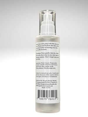 Essence – w/Glycerin & Algae Extract - Paraben Free, Vegan, Gluten Free, BHT Free, Fragrance Free – Hydrating Skin Prep– 140 ml / 5 fl oz