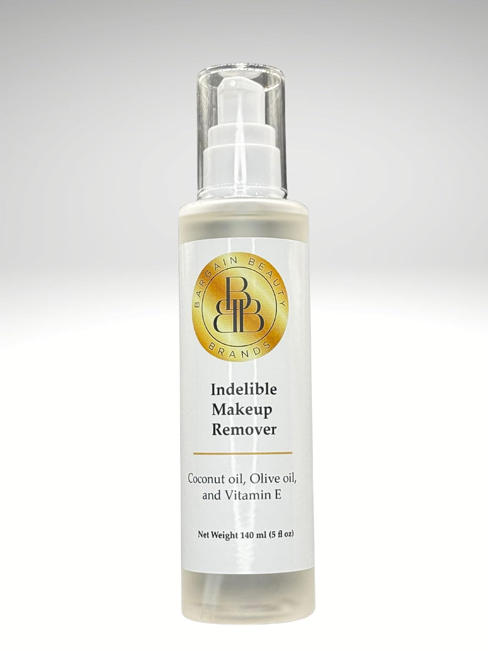 Indelible Makeup Remover – Paraben Free, Vegan, Gluten Free – Gentle Oil-Based Formula for Long-Wear Makeup – 5 fl oz