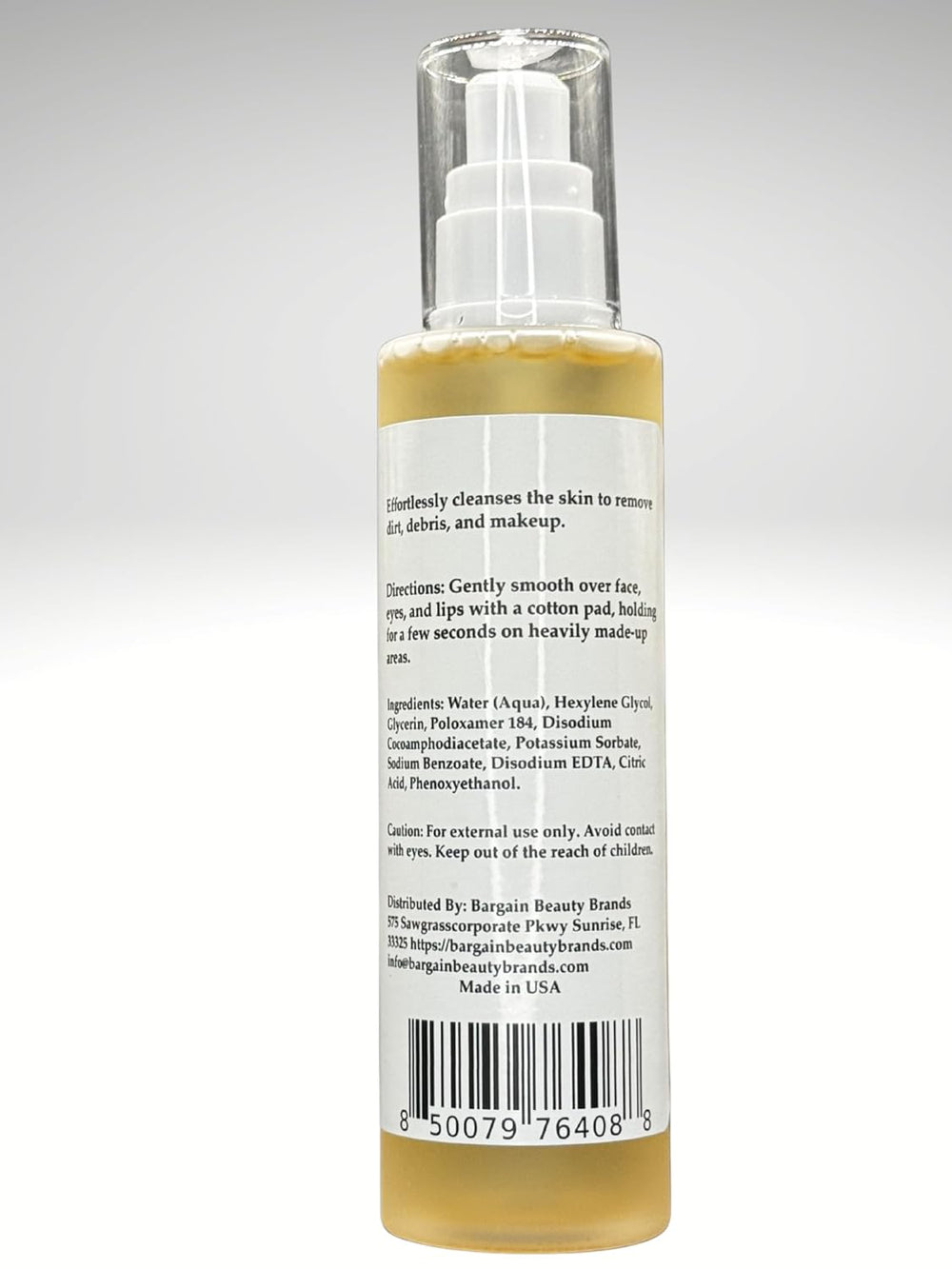 Micellar Water with Glycerin