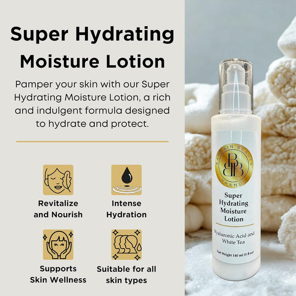Super Hydrating Moisture Lotion with Hyaluronic Acid and White Tea - 5 fl. oz.