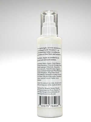 Vitamin C Moisturizer - Paraben Free, Vegan, Gluten Free - Lightweight Hydrating Cream