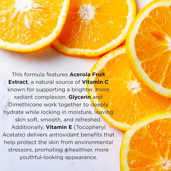 Vitamin C Moisturizer - Paraben Free, Vegan, Gluten Free - Lightweight Hydrating Cream