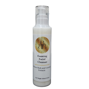 Foaming Facial Cleanser with Willow Bark and Licorice Extracts - Vegan, Paraben Free 140 ml, 5 fl oz