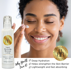 The BBB Essentials - Indelible Makeup Remover, Foaming Facial Cleanser, and Super Hydrating Moisture Lotion